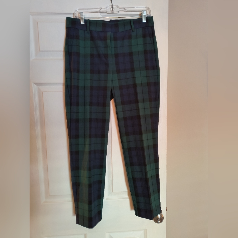 Plaid J. Crew pants